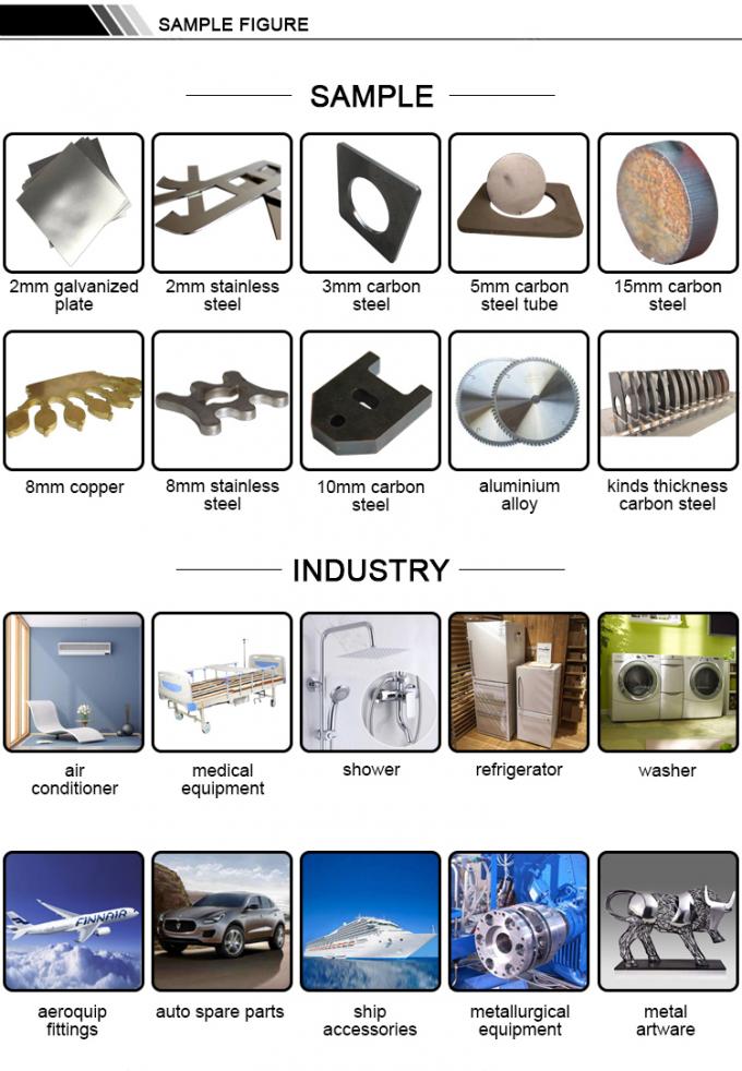 Peralatan Laser Industri 1000w Cnc Mesin Pemotongan Laser Serat Untuk Lembaran Logam Baja