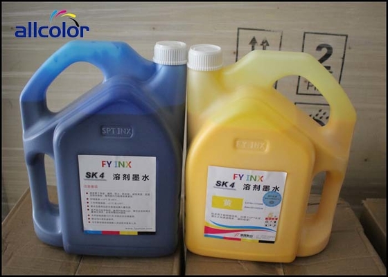 Kit Isi Ulang Tinta Printer CMYK Pheaton SK4 SPT510 Tinta Berbasis Pelarut Pencetakan Digital
