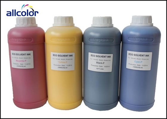 6 Warna Tinta Printer Inkjet yang Kompatibel, Tinta Eco Solvent Tahan Air
