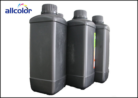 Tinta LED UV Fleksibel Gratis VOC Kompatibel dengan Epson DX5 Printhead Dengan Daya Rekat Sangat Baik