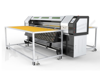 Mesin Cetak UV Hibrida Kinerja Stabil Dengan Printhead Piezo DX5